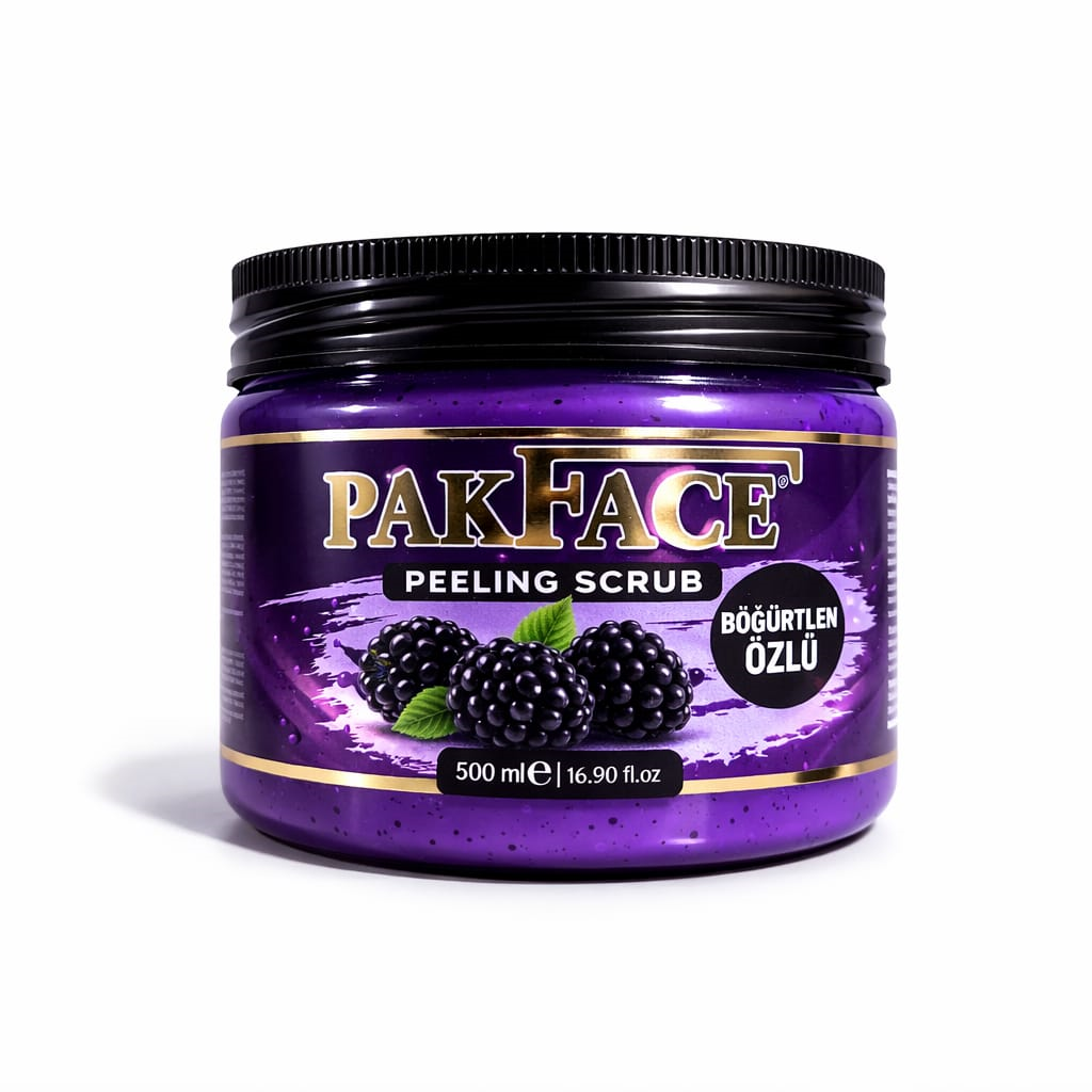 Pakface Böğürtlen Özlü Scrub Peeling 500 ml - Görsel 2
